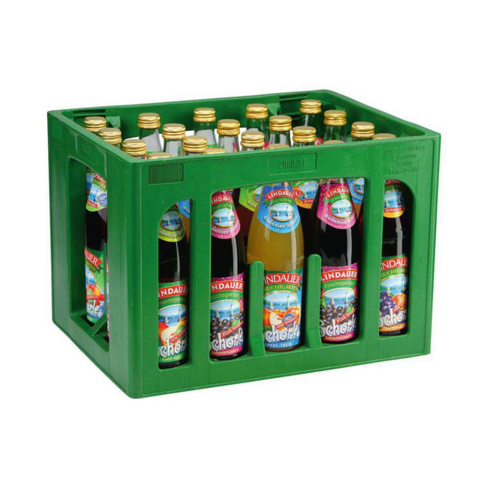 Produktabbildung Lindauer Fruchtschorlen Mischkiste (20 x 0,5 Liter)