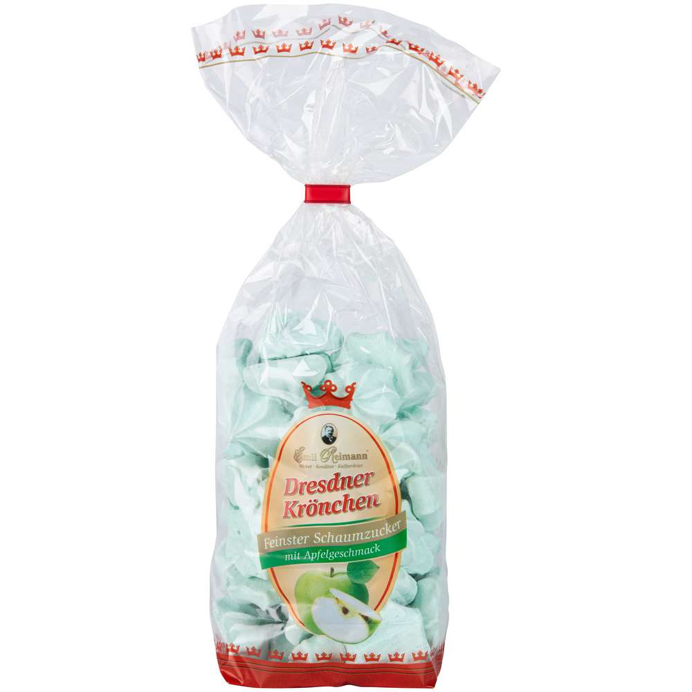 Produktabbildung Emil Reimann Schaumzucker Dresdner Krönchen Apfel