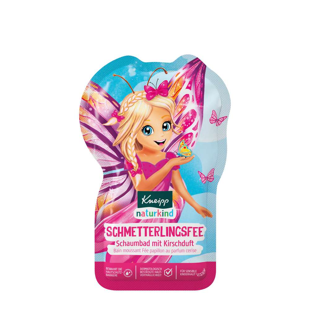 Produktabbildung Kneipp Schaumbad Naturkind Schmetterling, Kirschduft