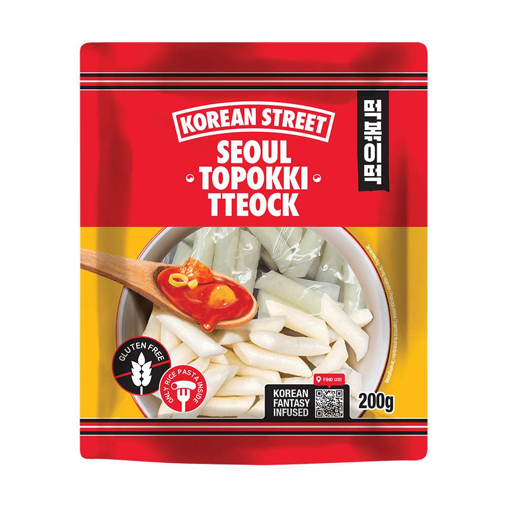 Produktabbildung Korean Street Seoul Topokki Tteock Reisnudeln, Pur