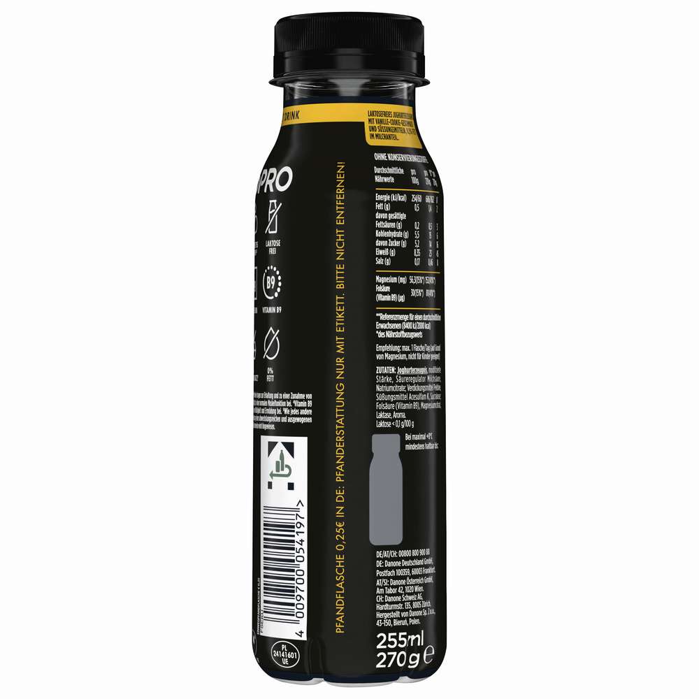 Produktabbildung Danone YoPRO Drink Vanille-Cookie