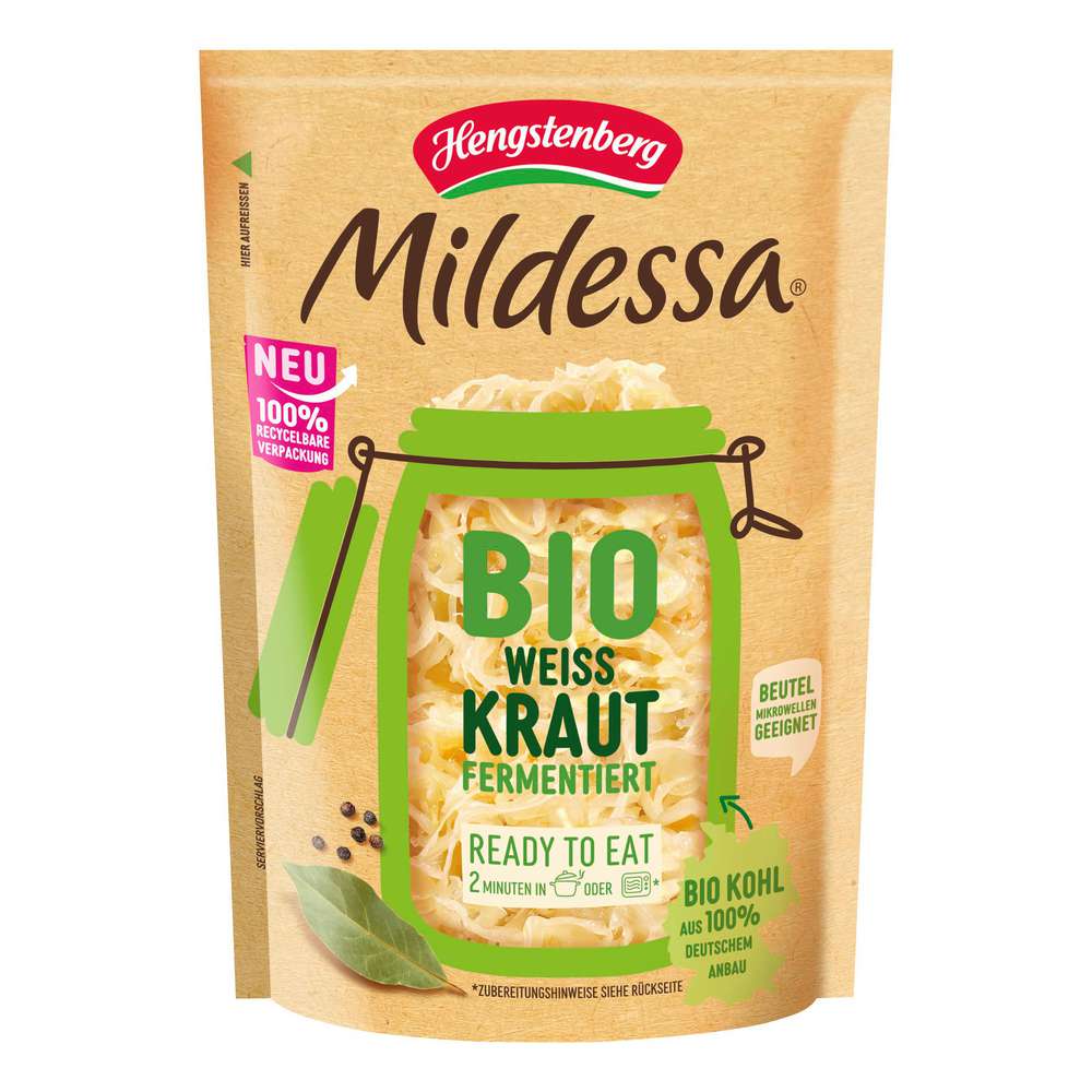 Produktabbildung Mildessa Bio Weißkraut