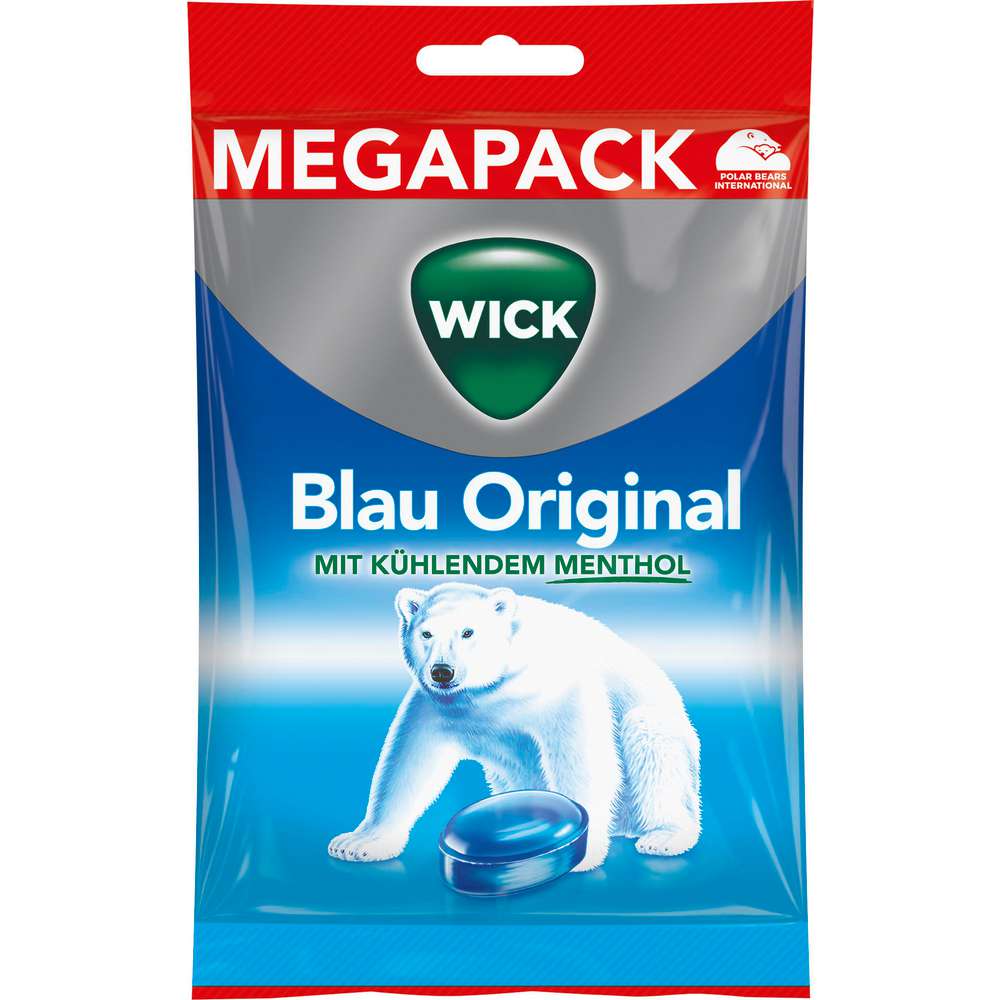 Produktabbildung Wick Bonbons Blau Menthol