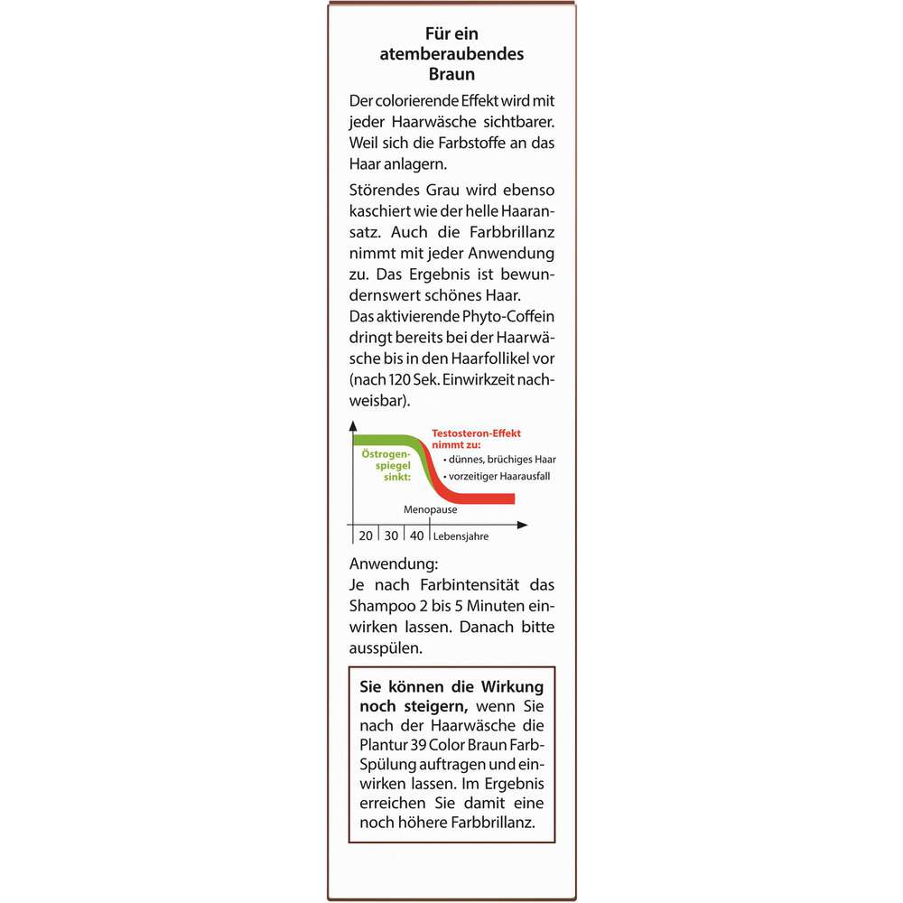 Produktabbildung Plantur 39 Color Shampoo Braun