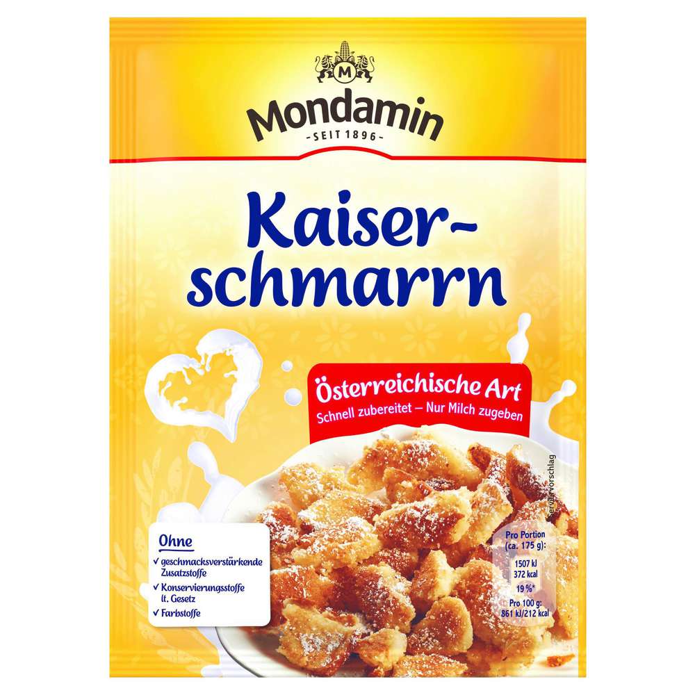 Produktabbildung Mondamin Kaiserschmarrn, Österreichische Art
