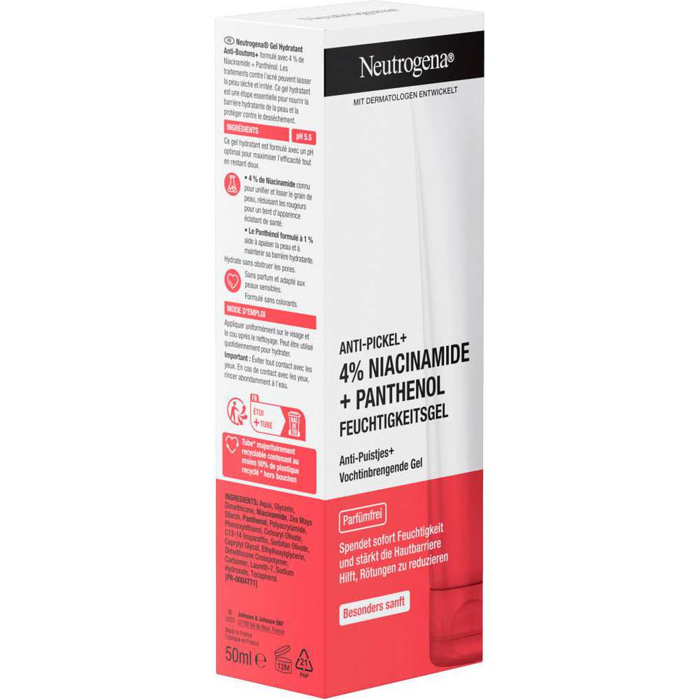 Produktabbildung Neutrogena Anti-Pickel Feuchtigkeitsgel