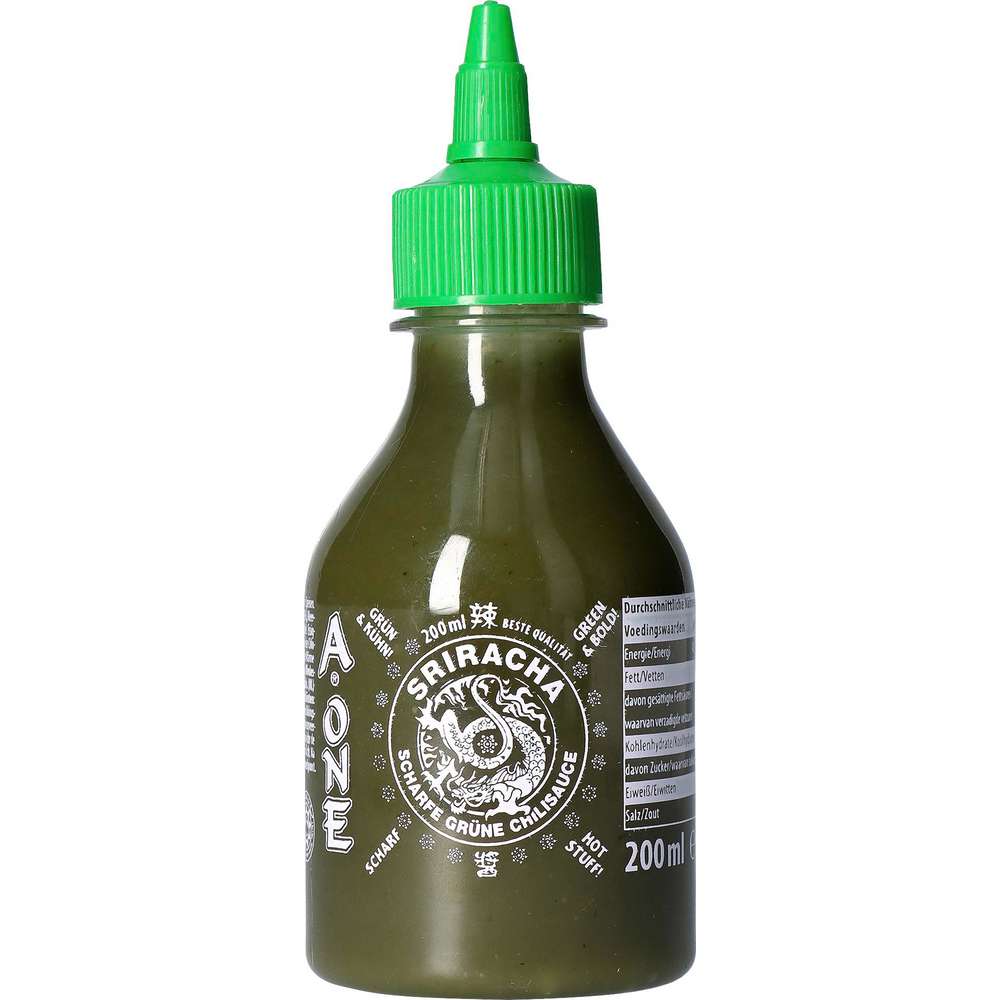 Produktabbildung A-One Sriracha Sauce, green