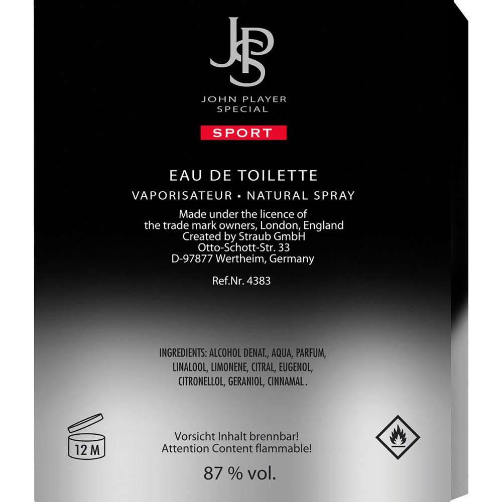 Produktabbildung JPS Eau de Toilette, Sport