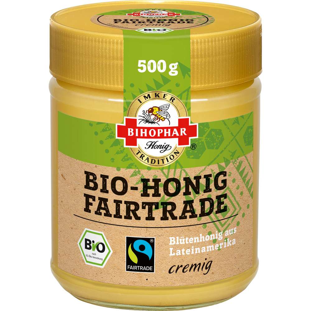 Produktabbildung Bihophar Bio Blütenhonig Fairtrade, cremig