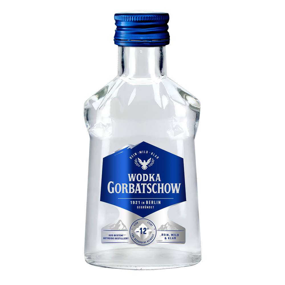 Produktabbildung Gorbatschow Wodka Gorbatschow, Taschenflasche, 37,5 %