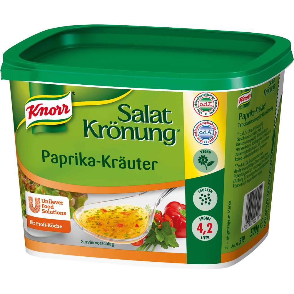 Produktabbildung Knorr Salatkrönung, Paprika