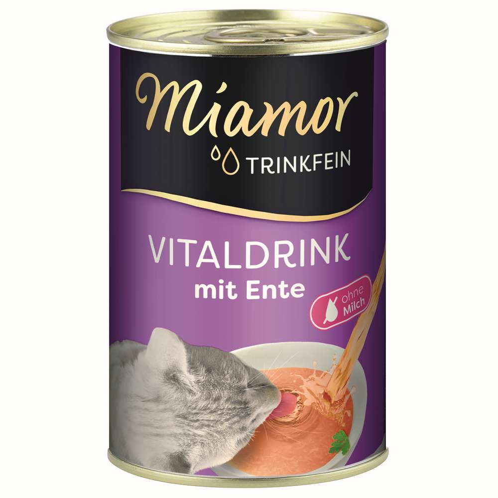 Produktabbildung Miamor Trinkfein Vitaldrink mit Ente