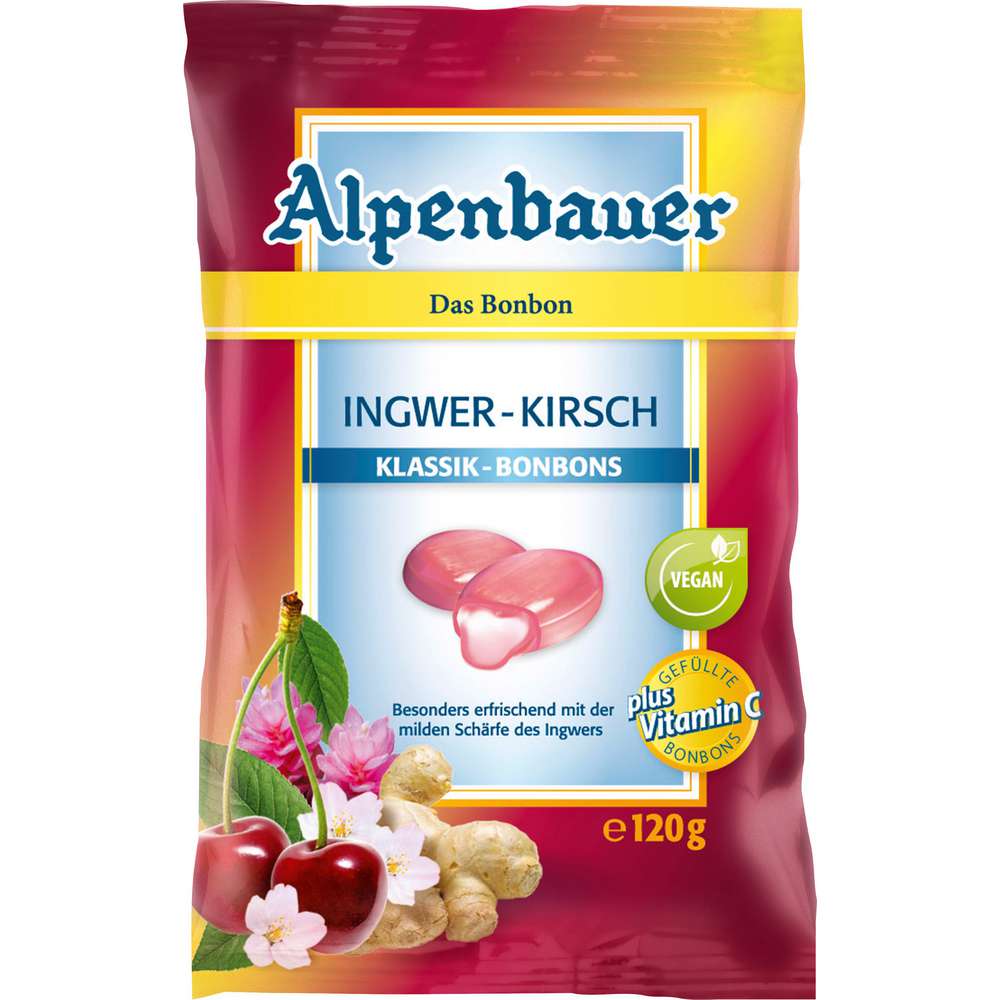 Produktabbildung Alpenbauer Bonbons Ingwer Kirsch