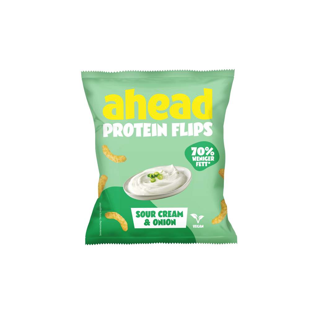 Produktabbildung ahead Crispies High Protein, Sour Cream
