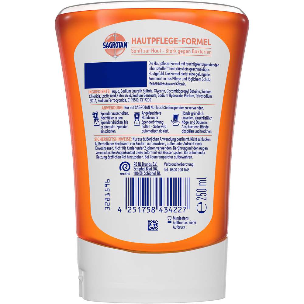 Produktabbildung Sagrotan Handseife No Touch Nachfüller