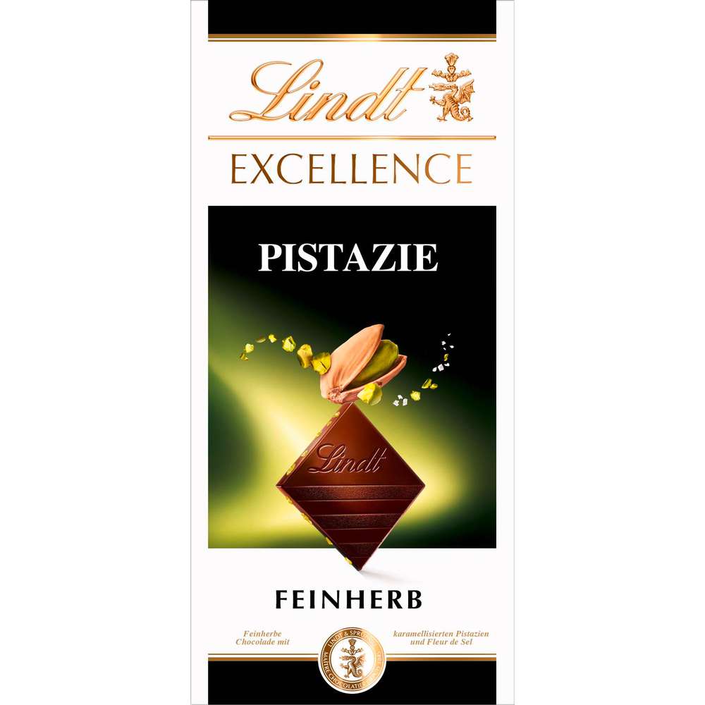 Produktabbildung Lindt Tafelschokolade Excellence, Pistazie