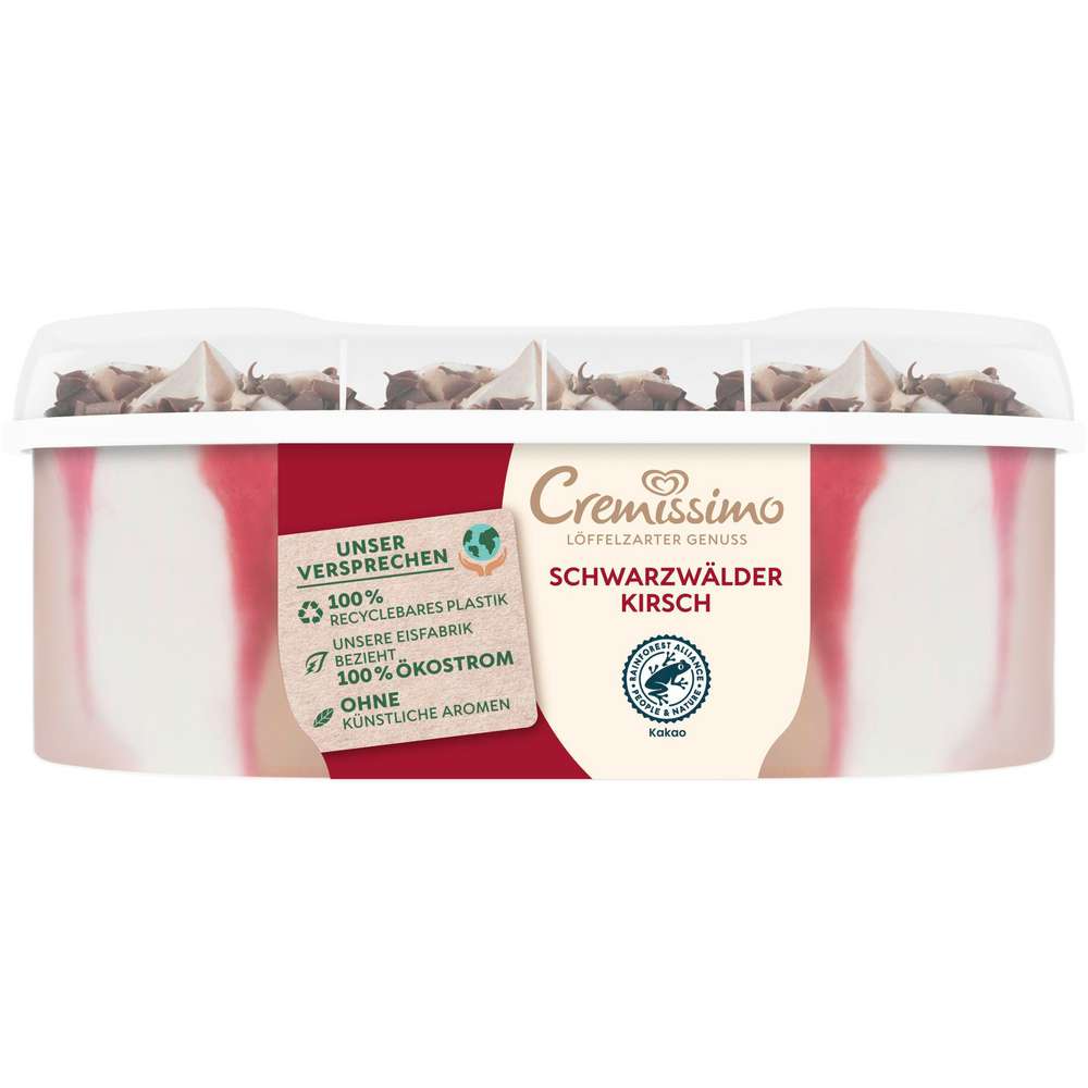 Produktabbildung Langnese Cremissimo Eis, Schwarzwälder Kirsch