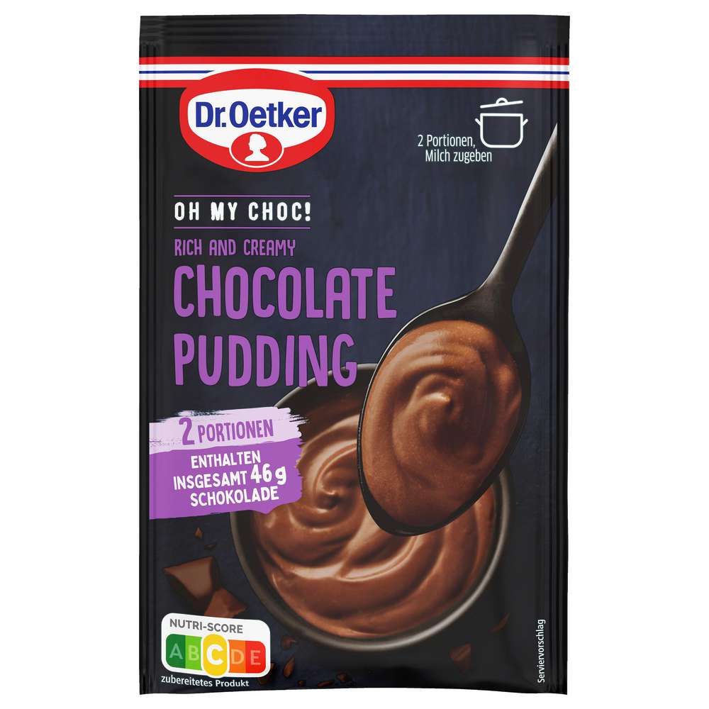Produktabbildung Dr. Oetker Pudding, Chocolate