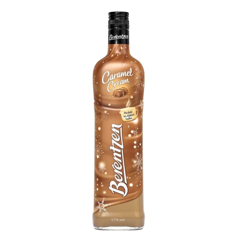 Produktabbildung Berentzen Caramel Cream Likör 17%