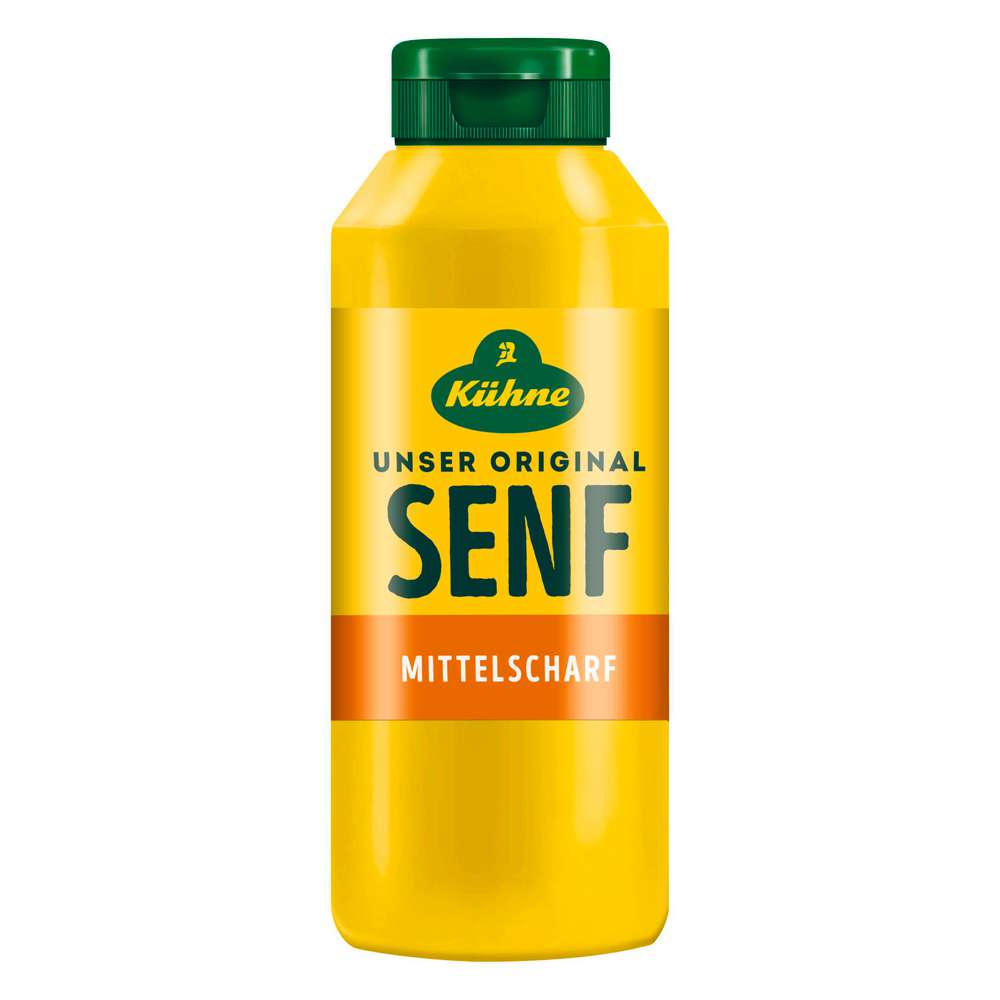 Produktabbildung Kühne Senf, mittelscharf