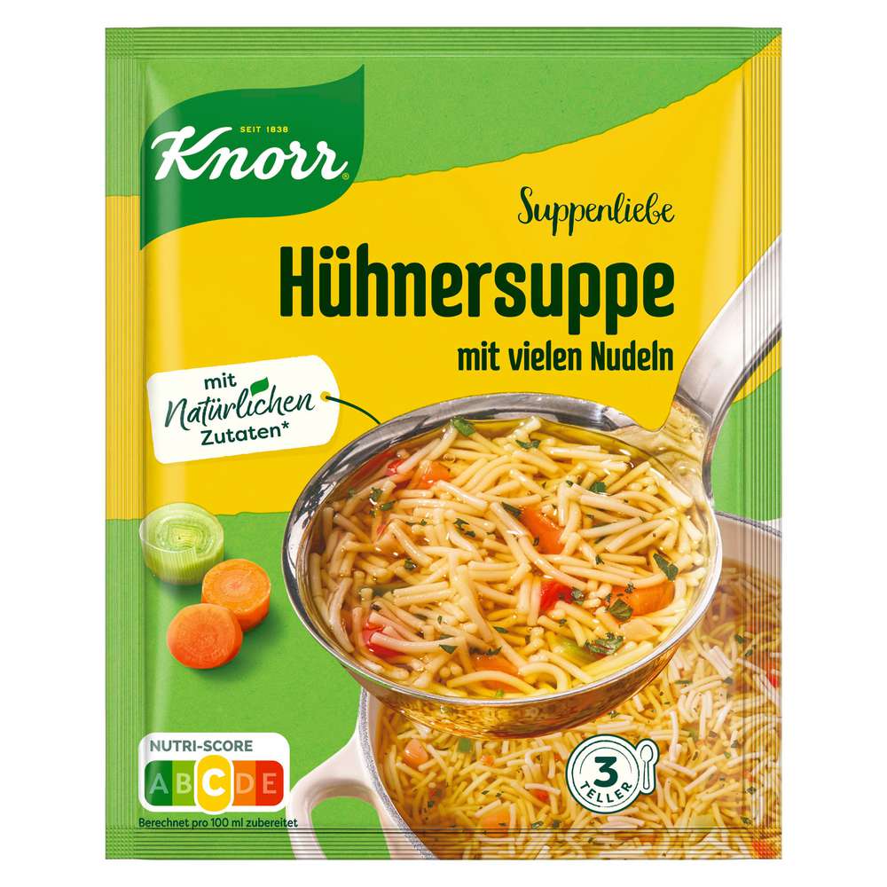 Produktabbildung Knorr Suppenliebe Hühner Suppe