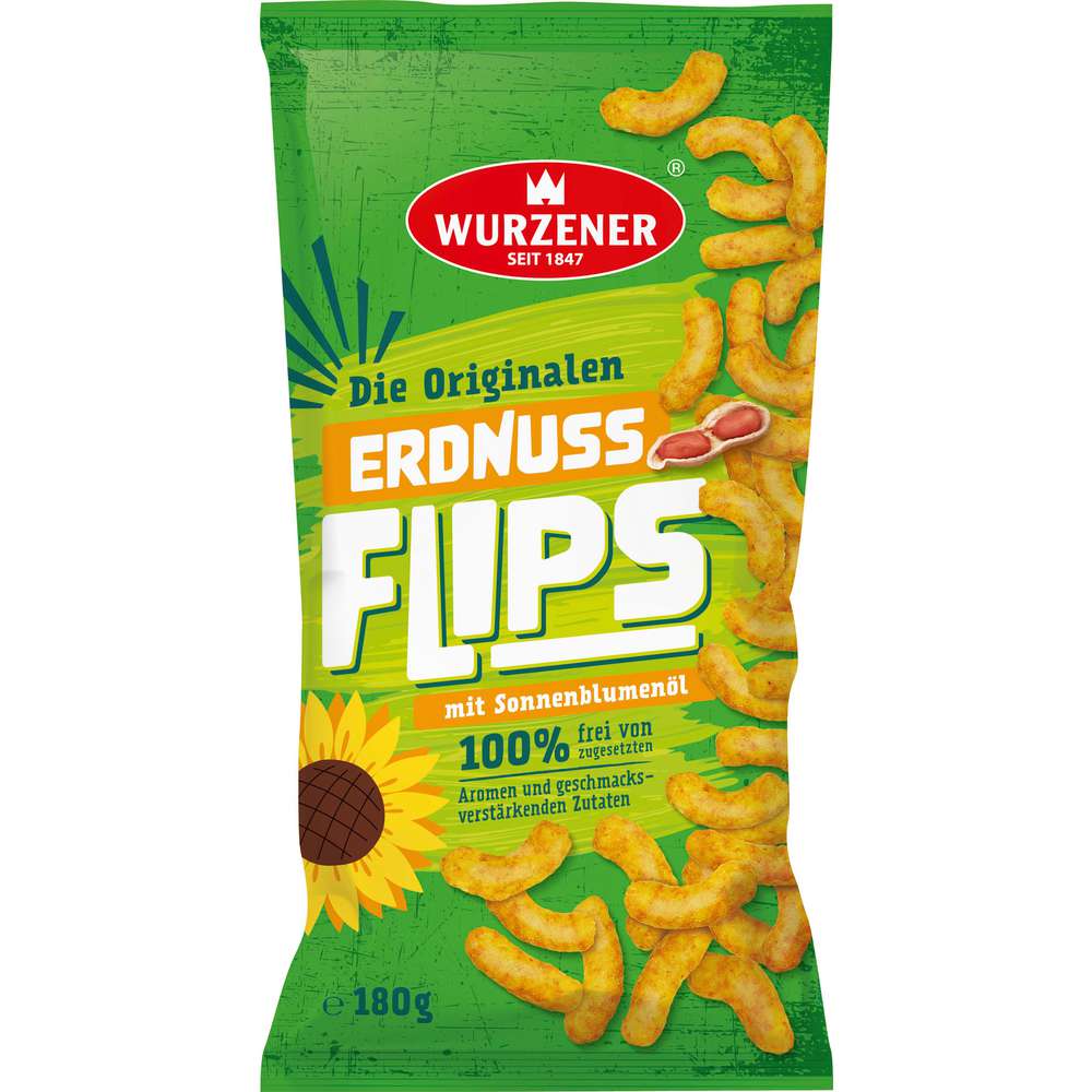 Produktabbildung Wurzener Erdnussflips Original