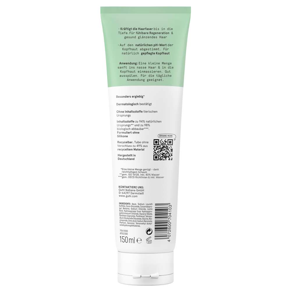 Produktabbildung Guhl Shampoo Reparatur & Kopfhaut, Panthenol/Niacinamide