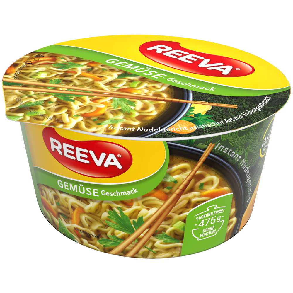 Produktabbildung Reeva Instant Nudeln, Gemüsegeschmack