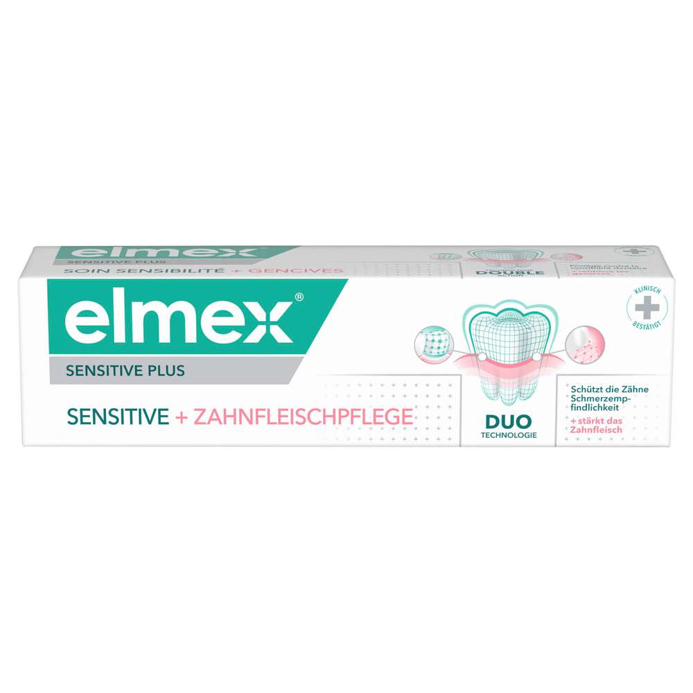 Produktabbildung elmex Zahncreme Sensitive Plus Zahnfleischpflege
