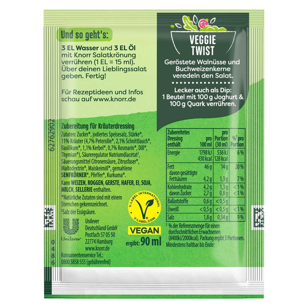 Produktabbildung Knorr Salat Krönung, 7 Kräuter