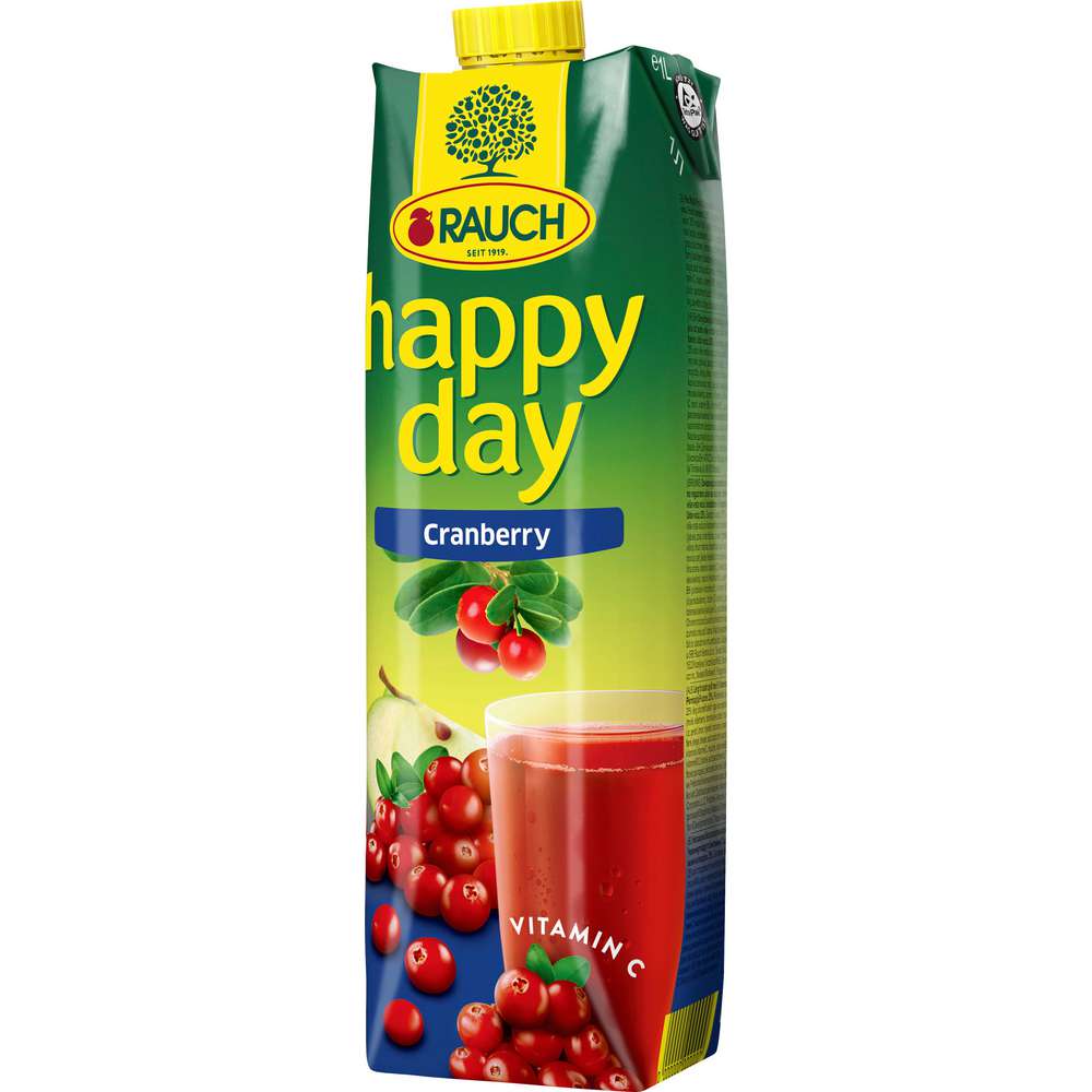 Produktabbildung Happy Day Cranberry-Nektar