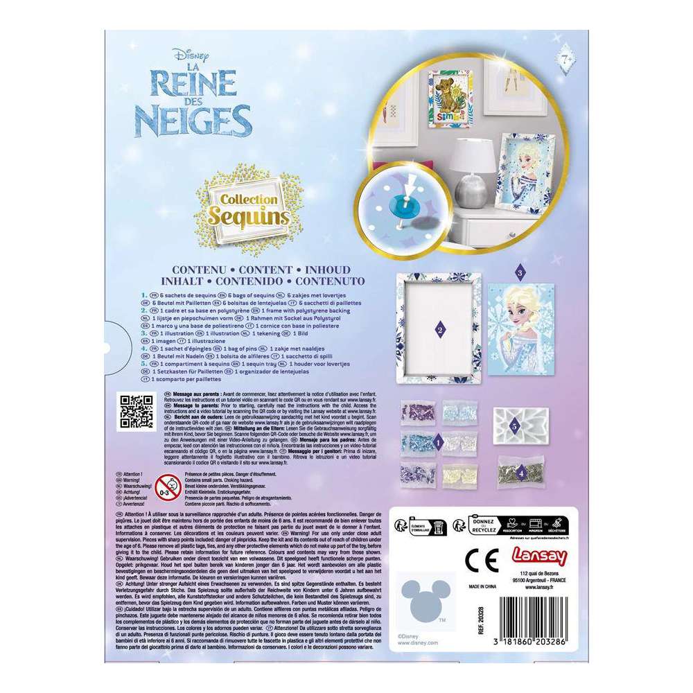 Produktabbildung Carletto Collection Sequins Paillettenkunst Elsa