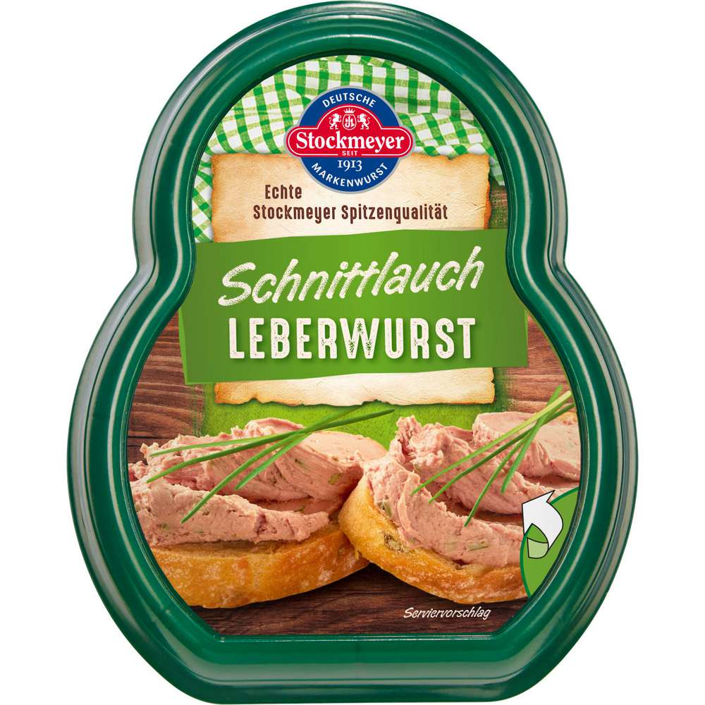 Produktabbildung Stockmeyer Leberwurst, Schnittlauch