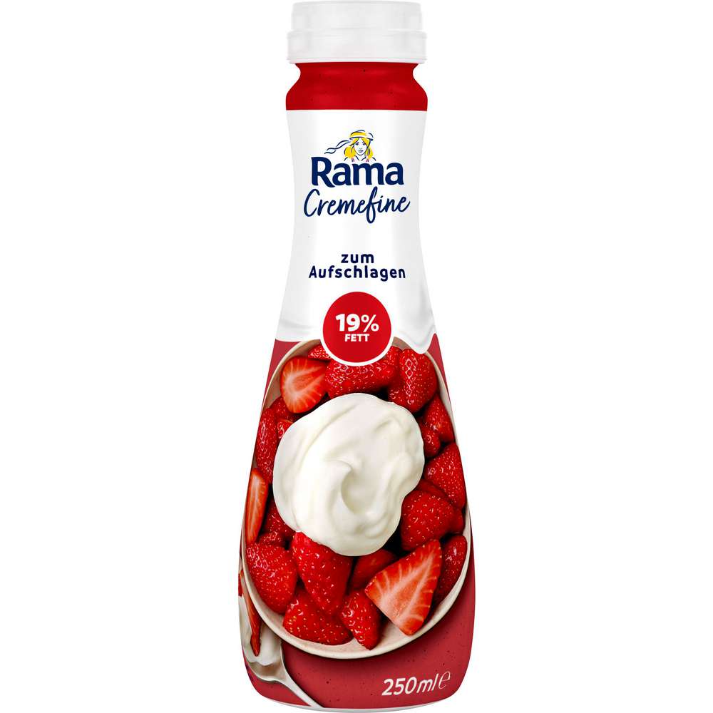 Produktabbildung Rama Sahne Cremefine Zum Aufschlagen 19% Fett