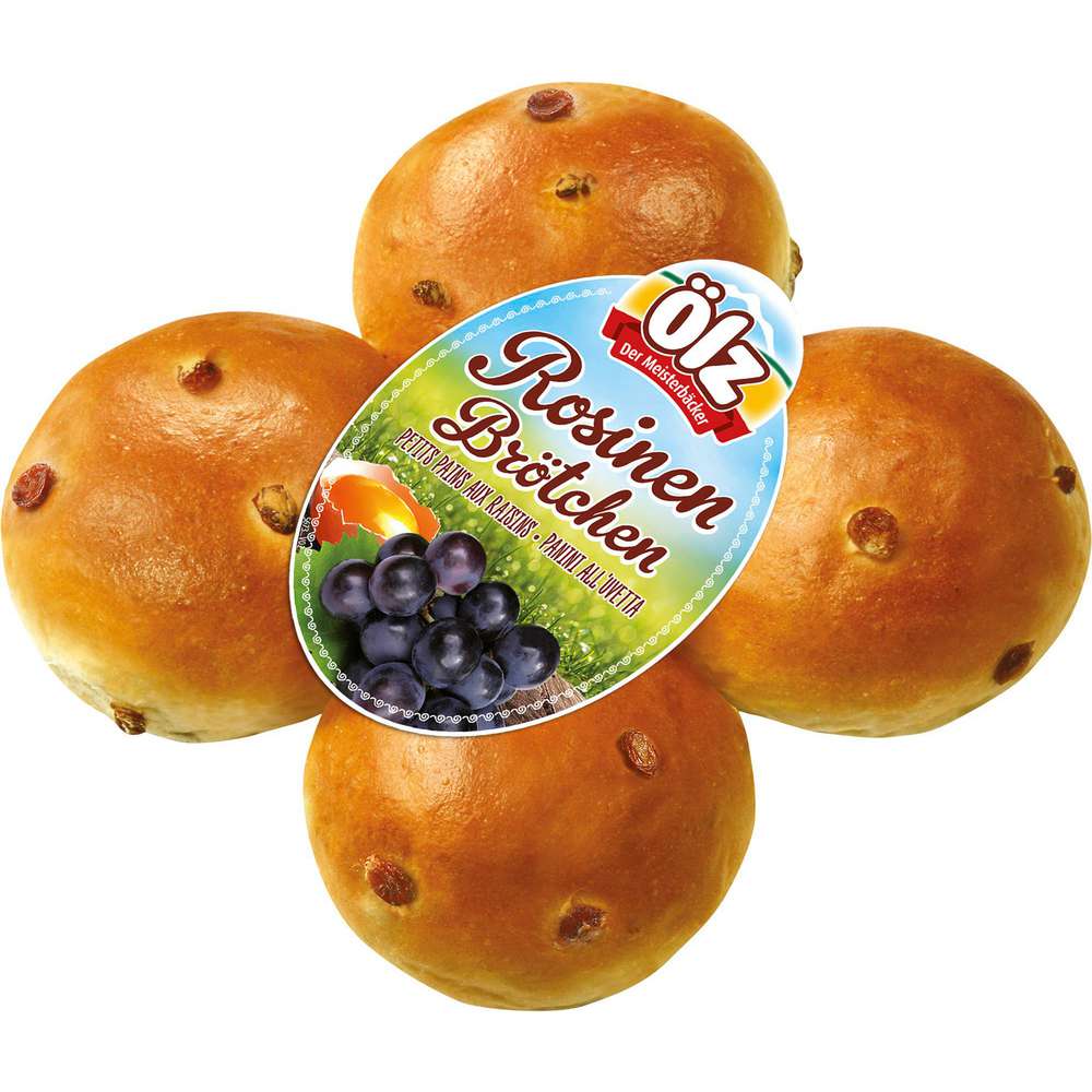Produktabbildung Ölz der Meisterbäcker Rosinen Brötchen