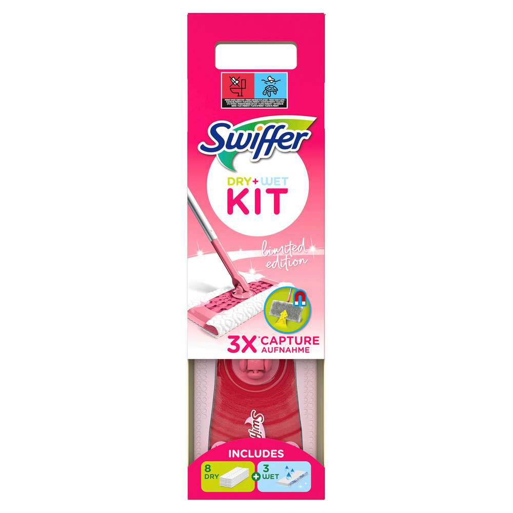 Produktabbildung Swiffer Bodenwischer Starter-Set Pink Limited