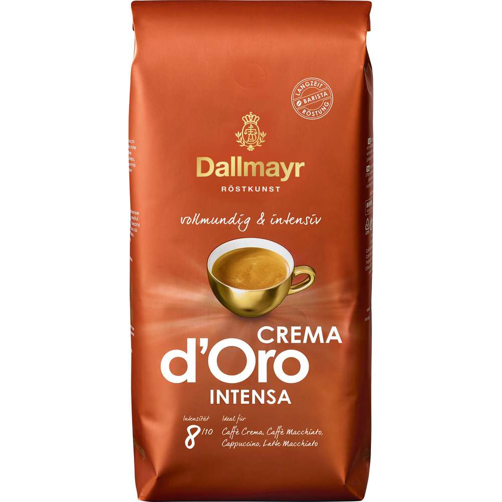Produktabbildung Dallmayr Kaffee Crema d'Oro Intensiv, ganze Bohne