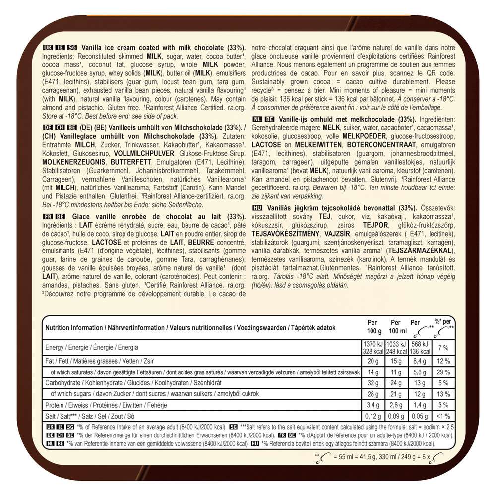 Produktabbildung Magnum Stiel-Eis Mini, Classic