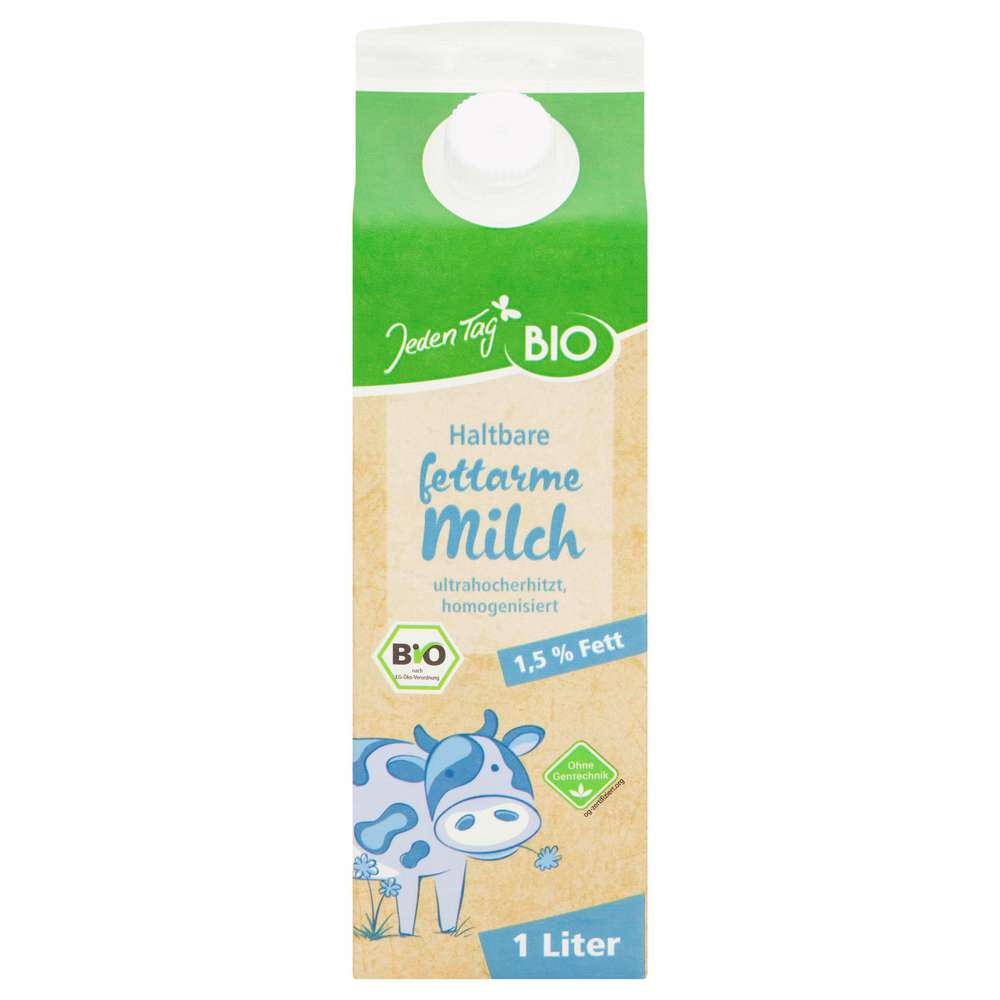 Produktabbildung Jeden Tag Bio H-Milch 1,5%