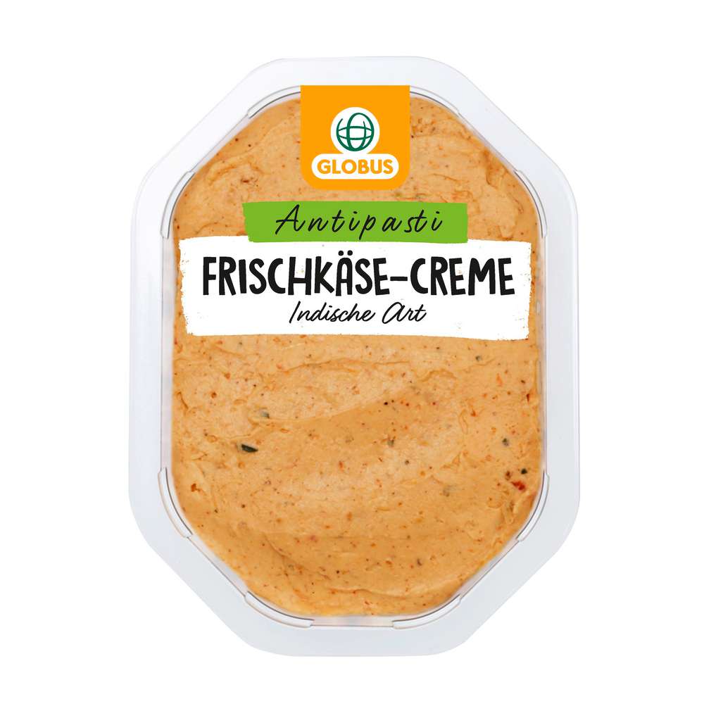 Produktabbildung GLOBUS Frischkäsecreme indisch