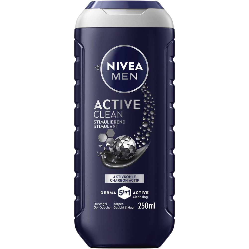 Produktabbildung Nivea Duschgel Men, Active Clean 3in1