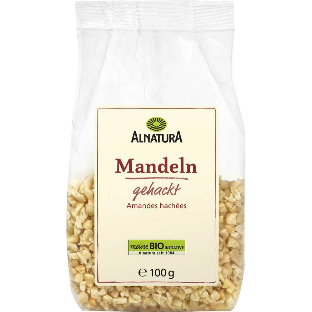 Produktabbildung Alnatura Bio Mandeln, gehackt