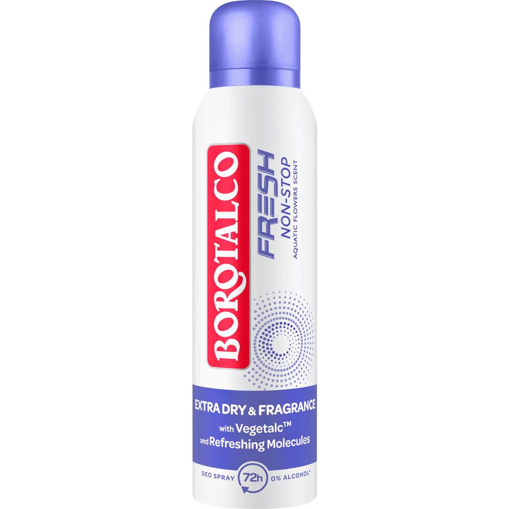 Produktabbildung Borotalco Deo Spray, Non-Stop Aquatic Flowers