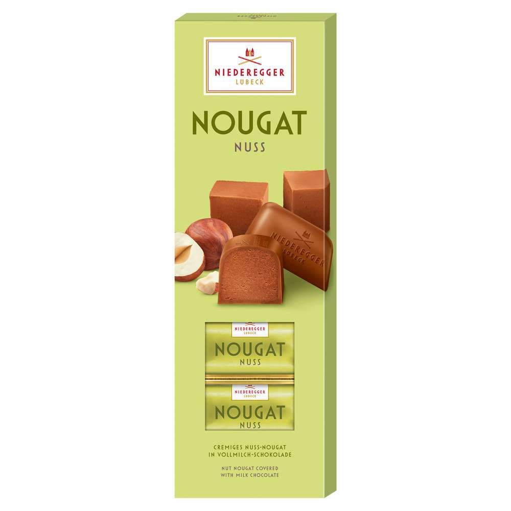 Produktabbildung Niederegger Nuss-Nougat in Vollmilch-Schokolade