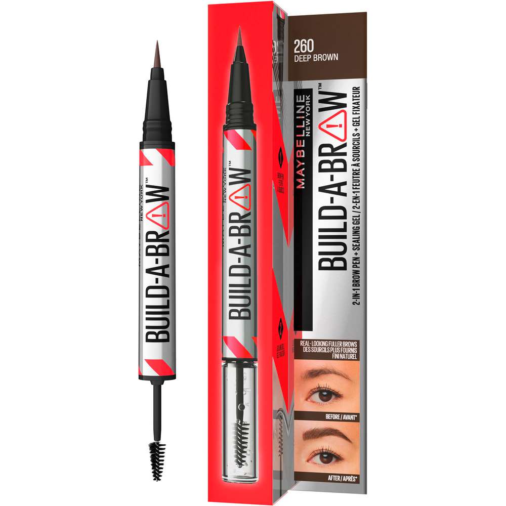 Produktabbildung Maybelline Augenbrauenstift Build-A-Brow 260 Deep Brown