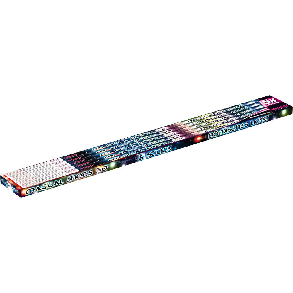 Produktabbildung Weco Leuchtfeuerwerk Magical Shots 30