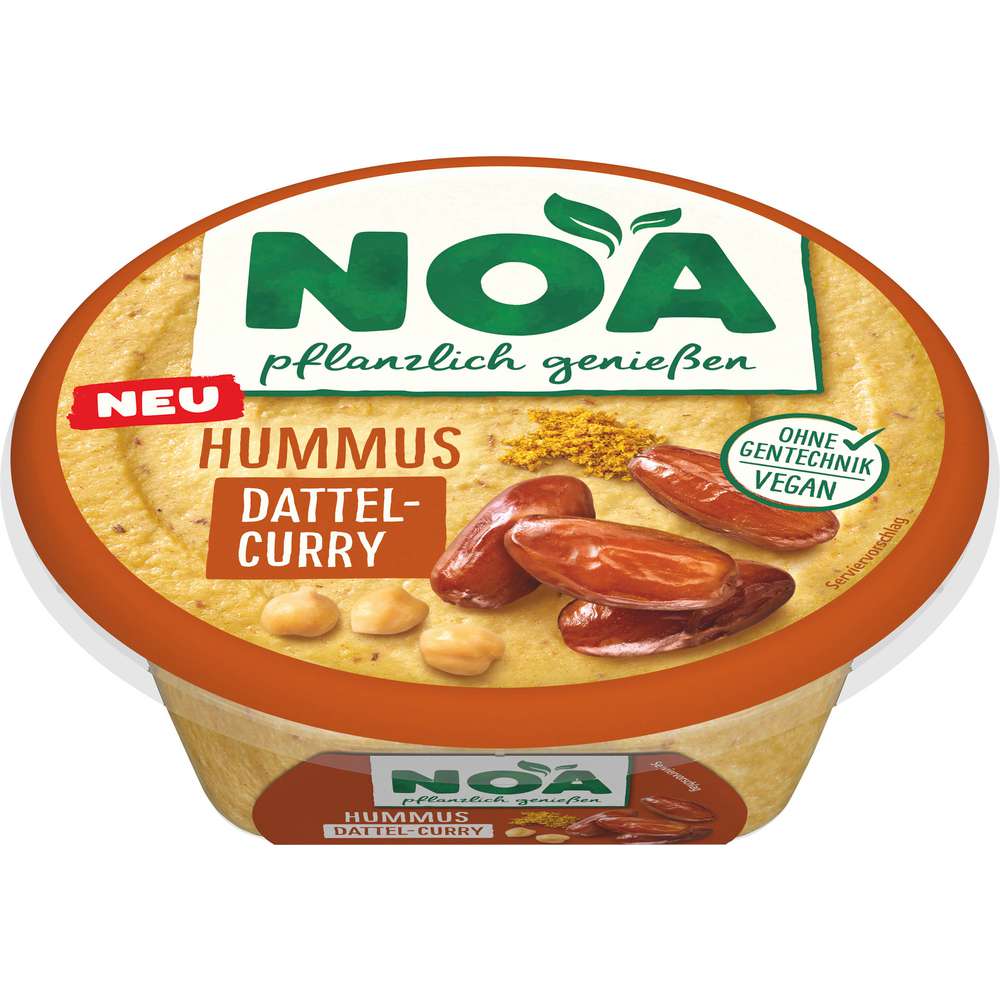 Produktabbildung Noa Humus, Dattel-Curry