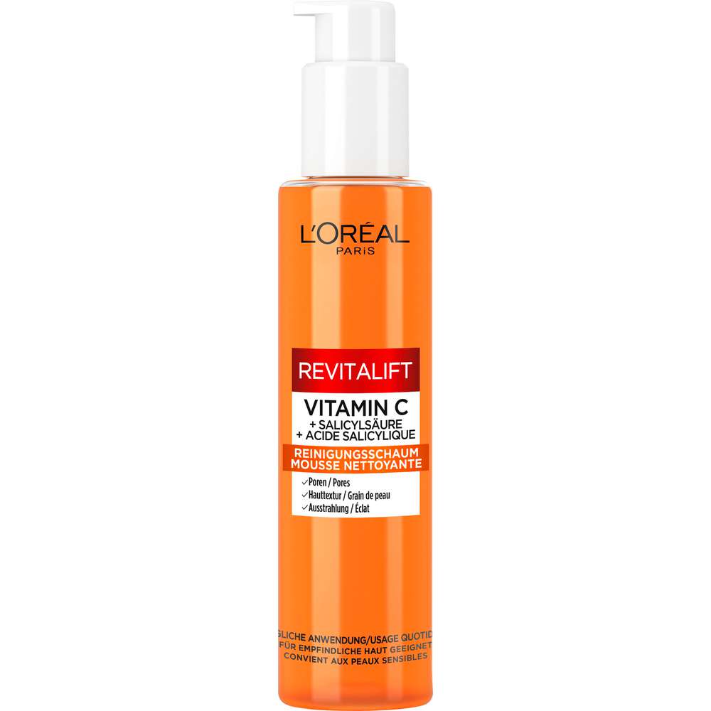 Produktabbildung L'Oreal Paris Reinigungsschaum Revitalift, Vitamin C