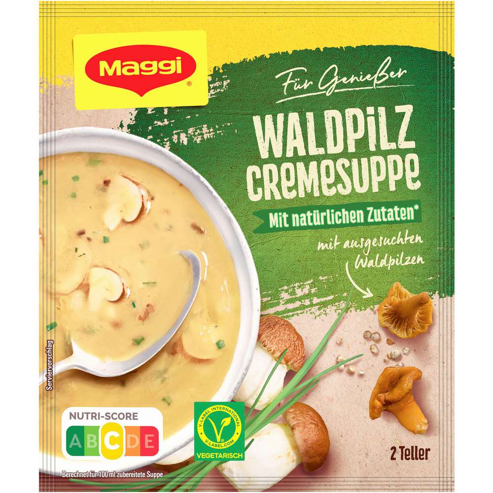 Produktabbildung Maggi Genießer Suppe, Waldpilz Creme