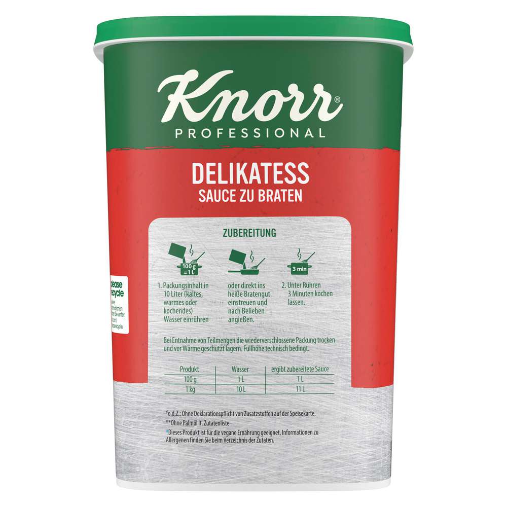 Produktabbildung Knorr Delikatess Soße zum Braten